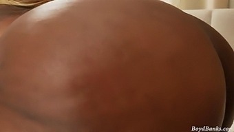 Ebony Bbw Enjoys Big Black Cock