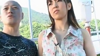 Voyeur Captures Naughty Asian Babe In Public Sex Act