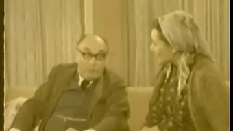 A Turkish Couple'S Passionate Kissing And Fondling In 1979