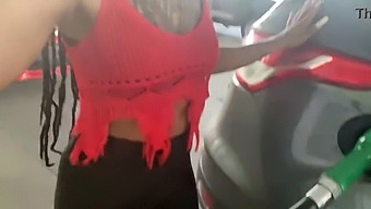 Intense Squirting Orgasm Before Arriving Home