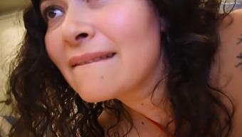 Watch A Big Booty Latina Milf Wake Up A Young Guy With Her Mouth Full Of Cum!