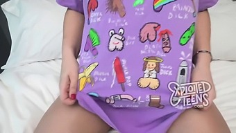 Petite Blonde Teen With A Curvy Ass Gives An Uninhibited Oral Sex Performance In High Definition