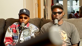 Curlyrican Gets Intense Sex During A Podcast Interview