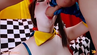 Get Ready To Be Blown Away By The Incredible Digital Circus Starring Pomni. This 18+ Video Features Hardcore Action, Big Asses, And Cumming Babe.