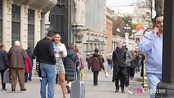 Spanish Hottie Nuria Millan Enjoys Picking Up Strangers For Rough Sex Outdoors
