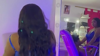 A Busty Latina Beauty Invites Me To Her Room After Meeting Up With An Old Friend At His House