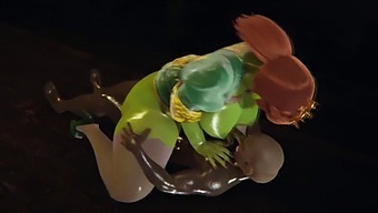 Shrek - Princess Fiona'S Thick Body Gets Filled By An Orc - 3d Adult Video