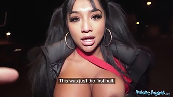 Sexy Asian Public Agent With Amazing Body Seduced By Her Rizz